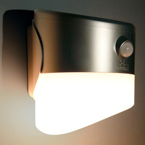 나오미씨엠/LED태양광 크라운 센서벽등 2w/조명 -VVN