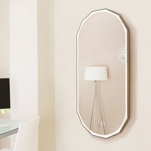 루비드 LED 비비안 12각(직) 간접조명 벽걸이형 거울-ld