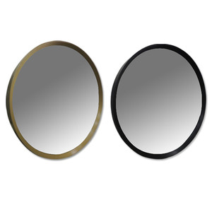 KS/페이지 원형 거울(골드,블랙)/욕실거울/아트거울/인테리어