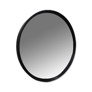 KS/페이지 원형 거울(블랙)/욕실거울/아트거울/인테리어